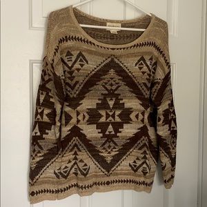 Ralph Lauren western look sweater